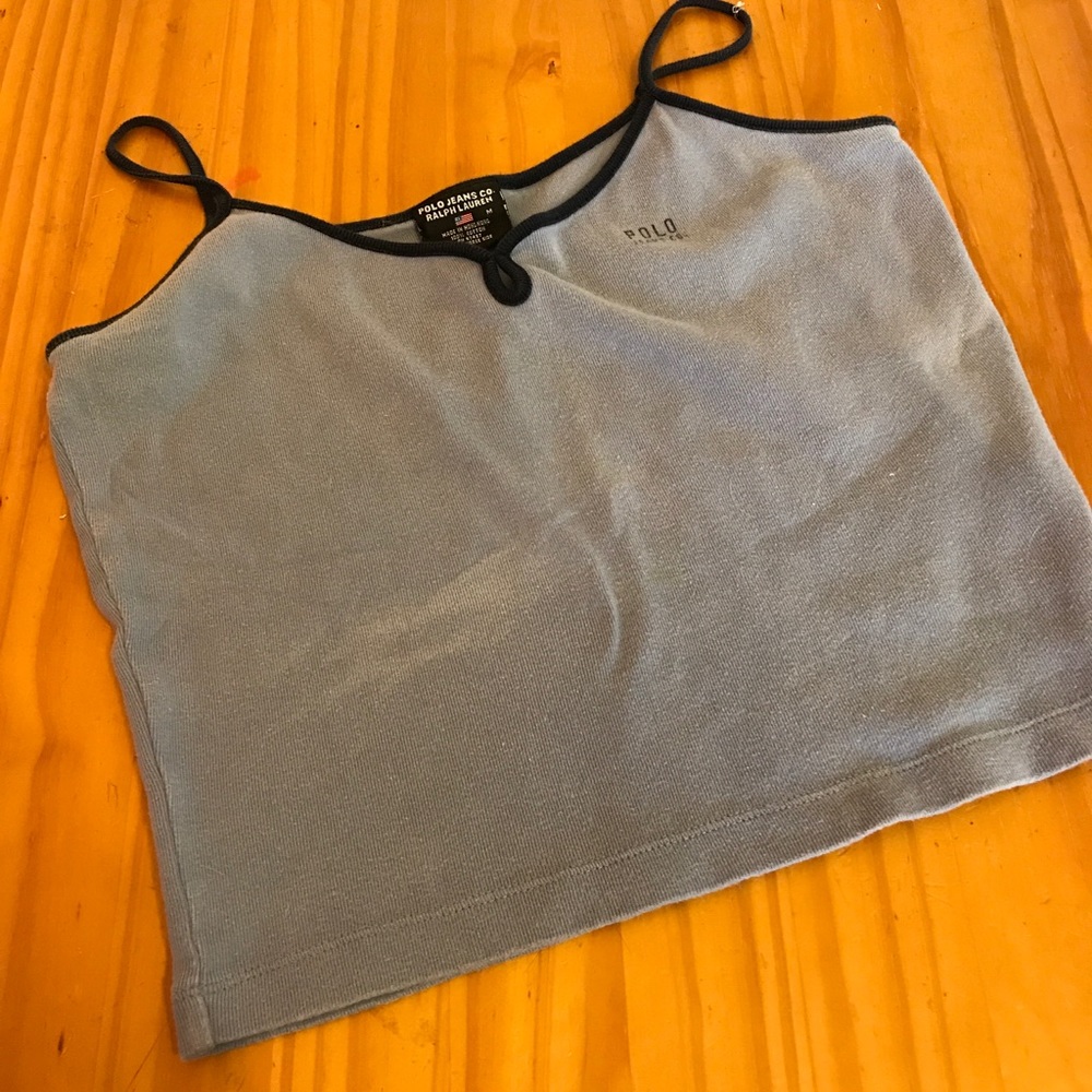 Vintage Ralph Lauren cropped shirt